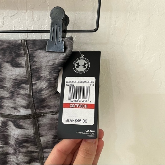 Under Armour Camo Mesh Compression Crop Ankle Legging XS - Picture 3 of 5